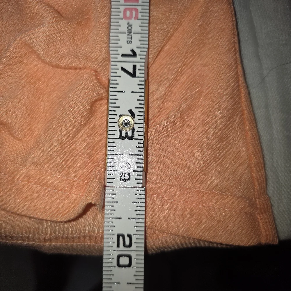 Fashion Nova I'm A Flirt 2-Piece Orange Ruched Top Set Size M NWT - Picture 13 of 13